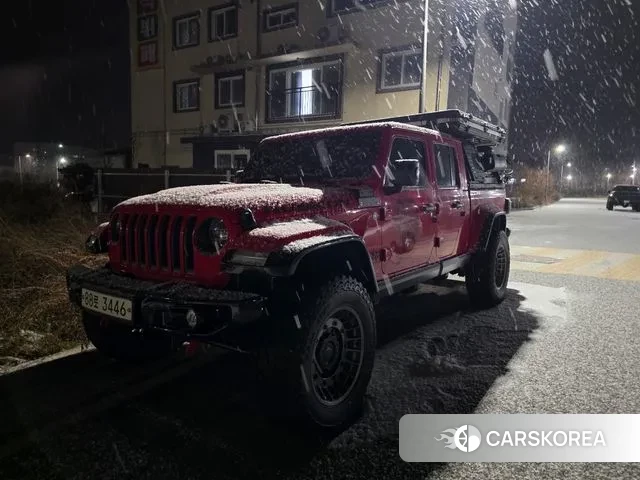Jeep Gladiator (JT) 2021 Красный из Кореи, фото 4