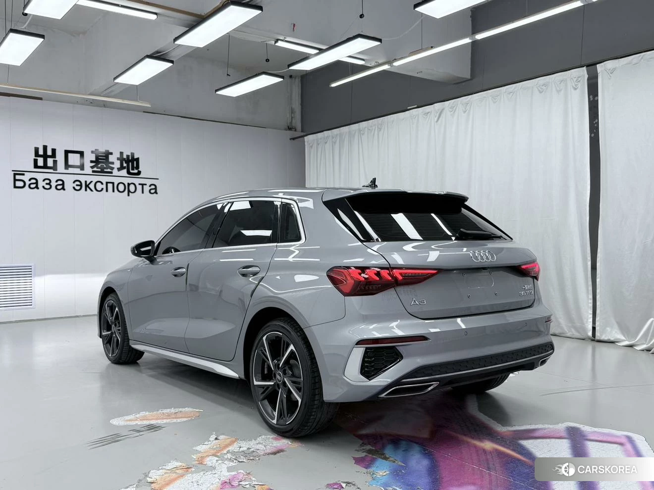 Audi A3 2023 Серебристо-серый из Китая, фото 4