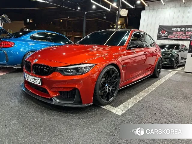 BMW M3 (F80) 2018 Оранжевый из Кореи, фото 5