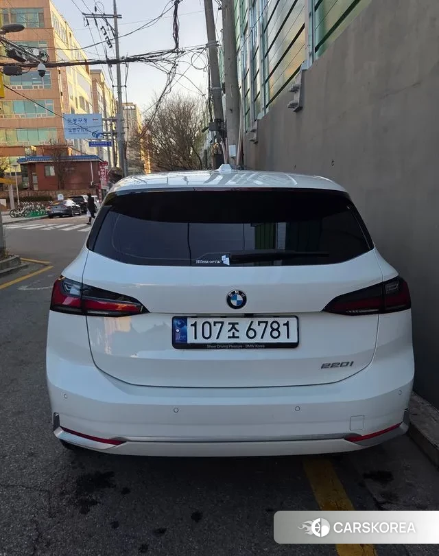 BMW 2 Series Active Tourer (U06) 2023 Белый из Кореи, фото 4