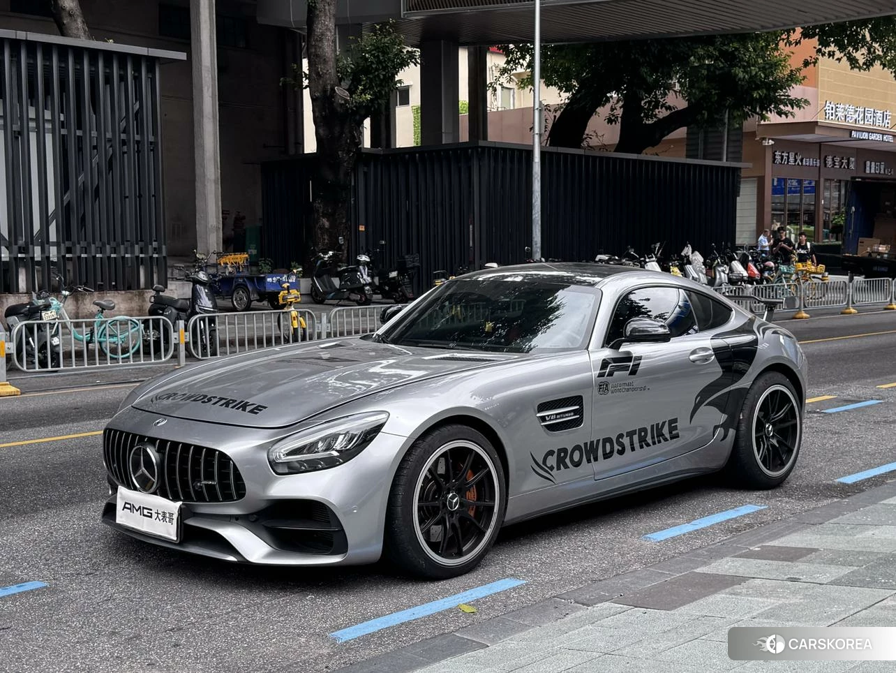 Mercedes-Benz AMG GT 2019 Серебристо-серый из Китая, фото 4