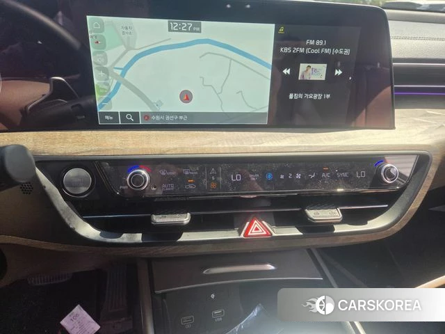 Kia K8 Hybrid 2022 Белый из Кореи, фото 4