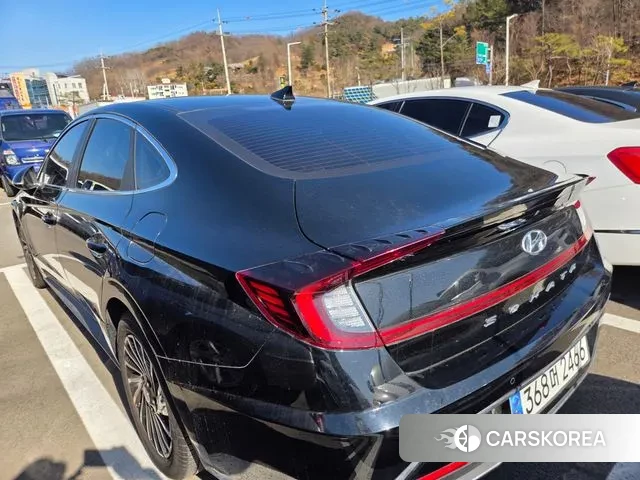 Hyundai Sonata Hybrid (DN8) 2022 Черный из Кореи, фото 4