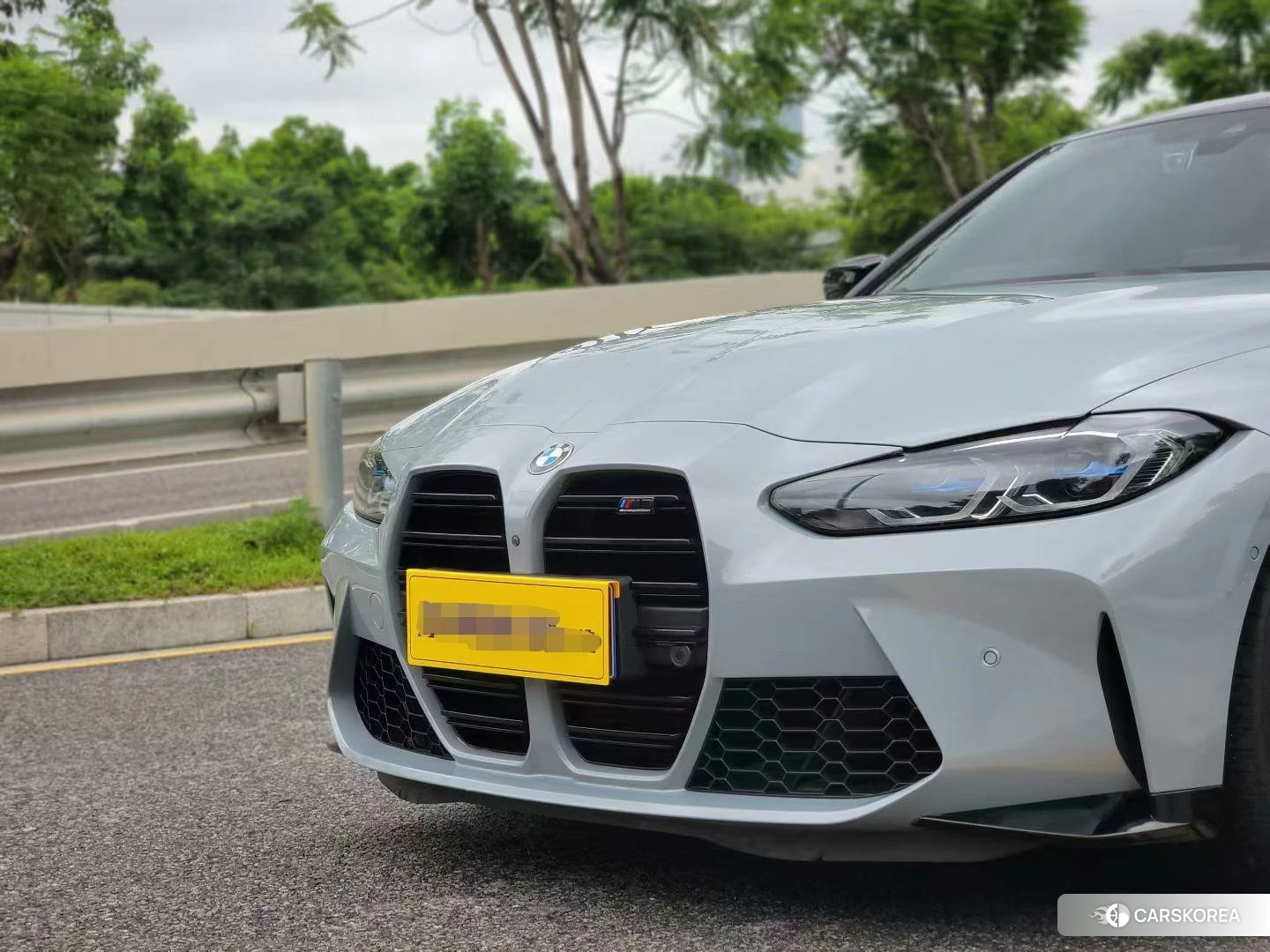 BMW M3 2021 Серебристо-серый из Китая, фото 4