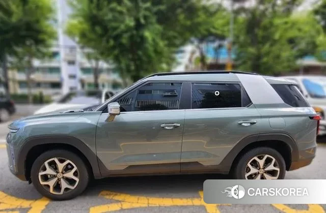 Ssangyong Torres 2022 Синий нефрит из Кореи, фото 5