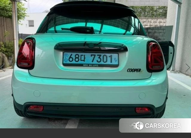 Mini Cooper Electric 2022 Серебристо-серый из Кореи, фото 4