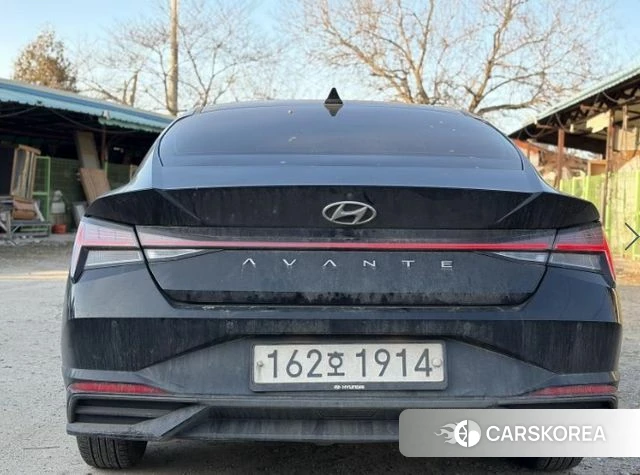 Hyundai Avante (CN7) 2021 Черный из Кореи, фото 5