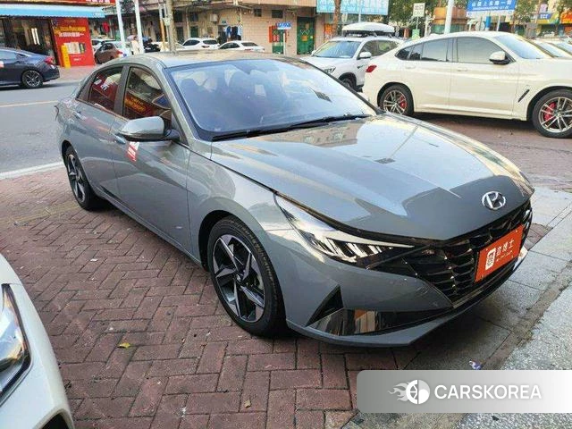 Hyundai Elantra 2022 Темно-серый из Китая, фото 4