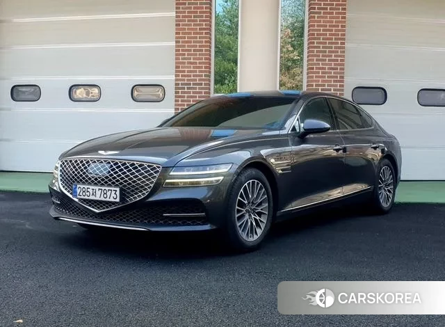 Genesis G80 (RG3) 2022 Серебристо-серый из Кореи, фото 4