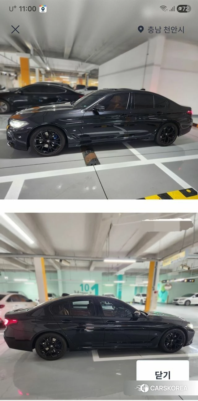 BMW 5 Series (G30) 2021 Черный из Кореи, фото 5