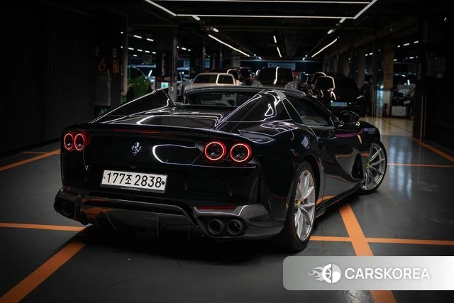 Ferrari 812 GTS 2021 Черный из Кореи, фото 4
