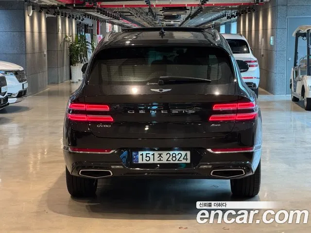 Genesis GV80 2021 Черный из Кореи, фото 5