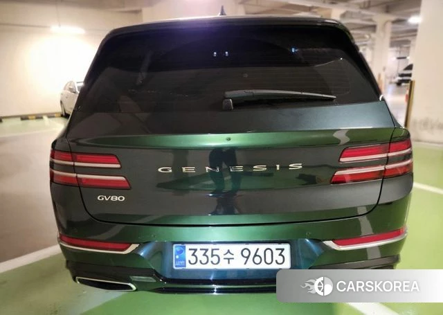 Genesis GV80 2021 Светло-зеленый из Кореи, фото 4
