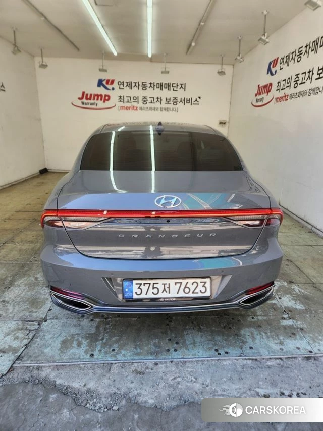 Hyundai The New Grandeur IG 2021 Серый из Кореи, фото 6
