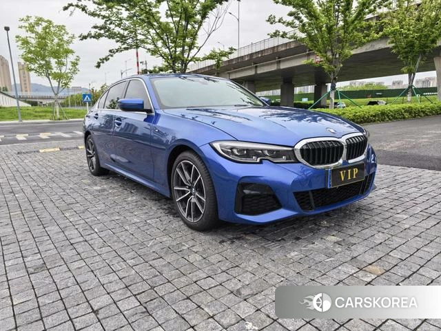 BMW 3 series 2021 Синий из Китая, фото 4
