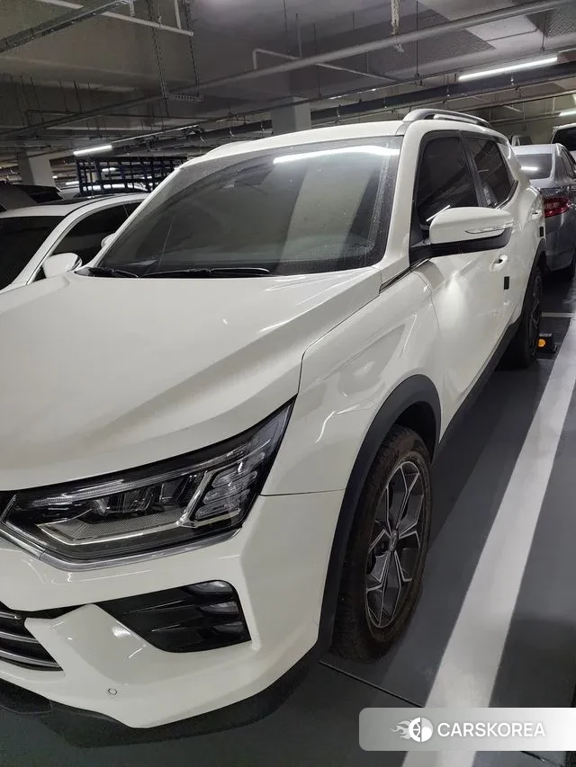 Ssangyong Beautiful Korando 2022 Жемчужный цвет из Кореи, фото 4