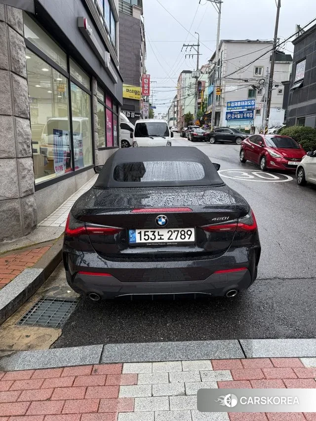 BMW 4 Series (G22) 2021 Черный из Кореи, фото 4