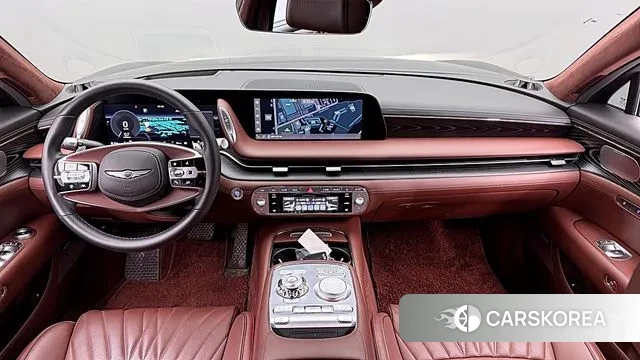 Genesis G90 (RS4) 2023 Темно-зеленый из Кореи, фото 6