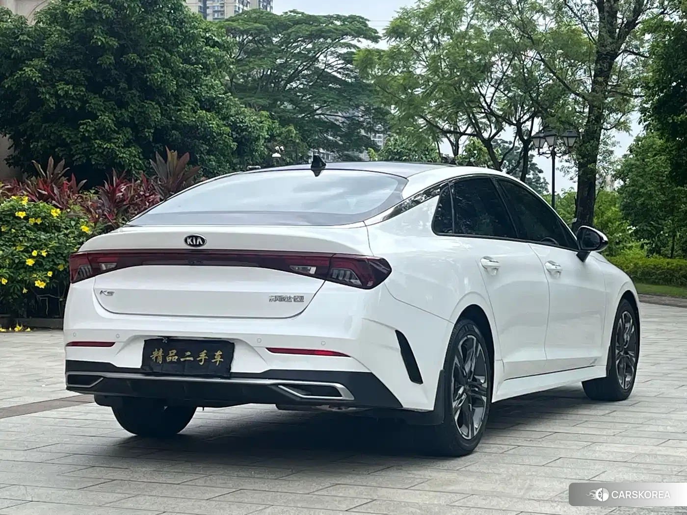 Kia K5 2021 Белый из Китая, фото 4