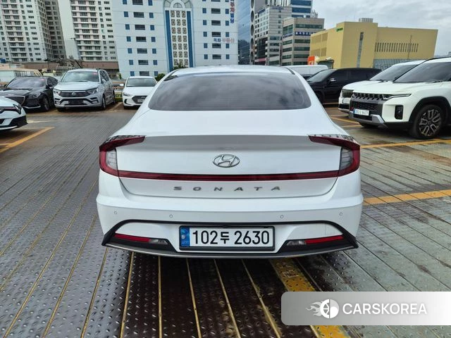 Hyundai Sonata (DN8) 2022 Белый из Кореи, фото 6