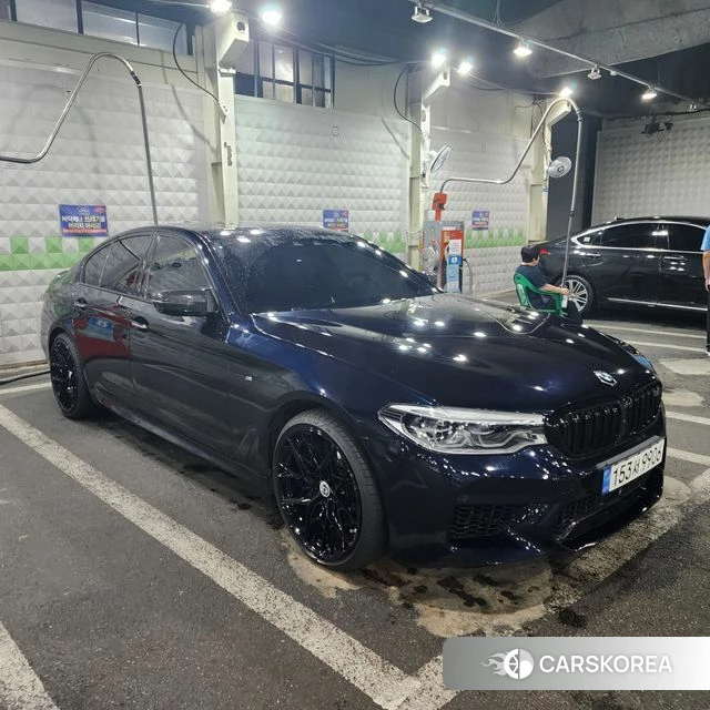 BMW 5 Series (G30) 2018 Черный из Кореи, фото 5