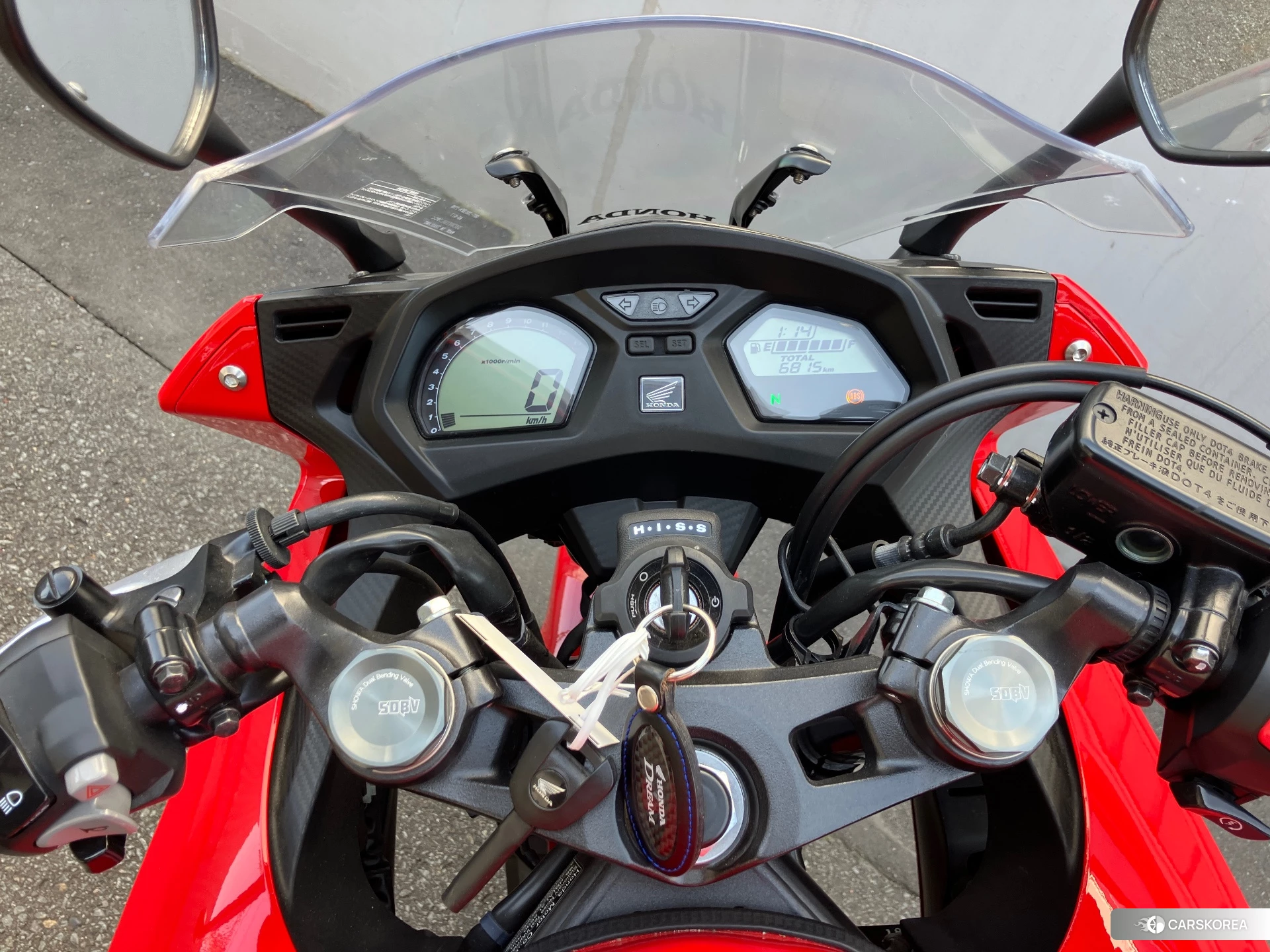 Проданный Honda CBR650F 2018 из Японии, фото 4