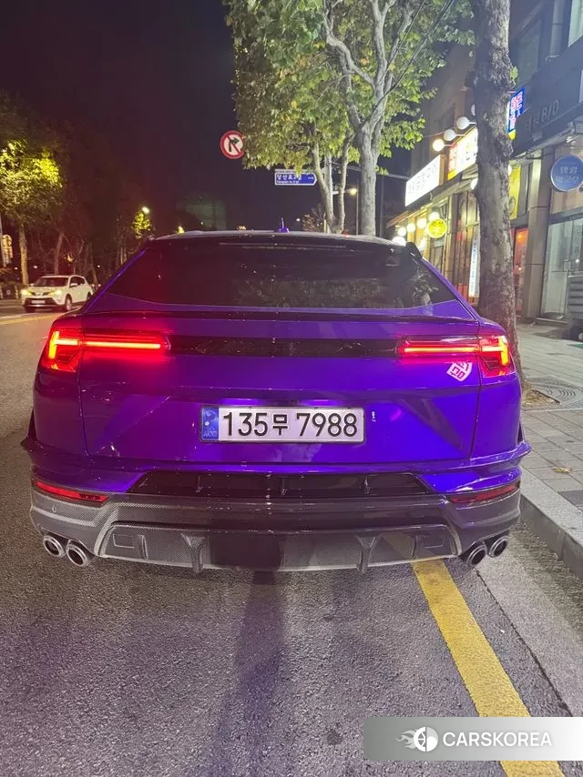 Lamborghini Urus 2024 Фиолетовый из Кореи, фото 4