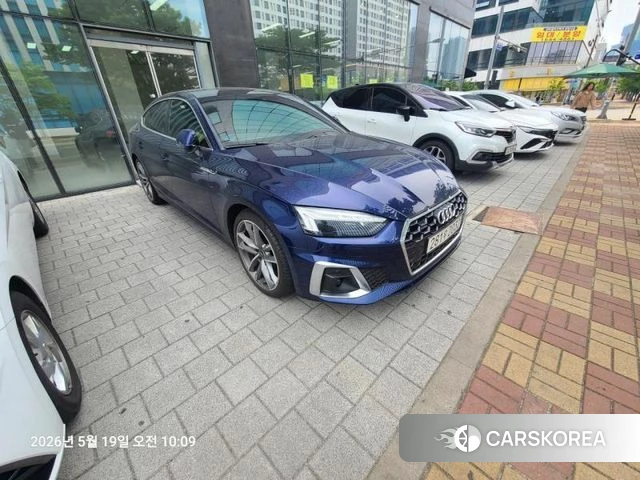 Audi A5 (F5) 2023 Синий из Кореи, фото 4