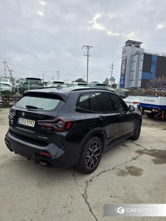 BMW X3 (G01) 2023 Черный из Кореи, фото 4