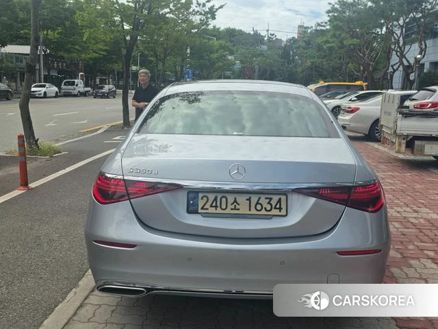 Mercedes-Benz S-Class W223 2022 Серебряный из Кореи, фото 4