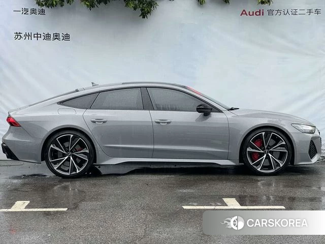 Audi RS 7 2024 Серебристо-серый из Китая, фото 4
