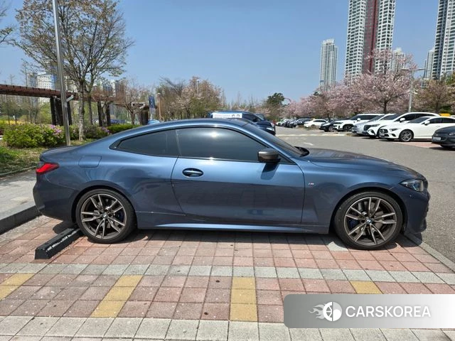 BMW 4 Series (G22) 2021 Синий из Кореи, фото 4