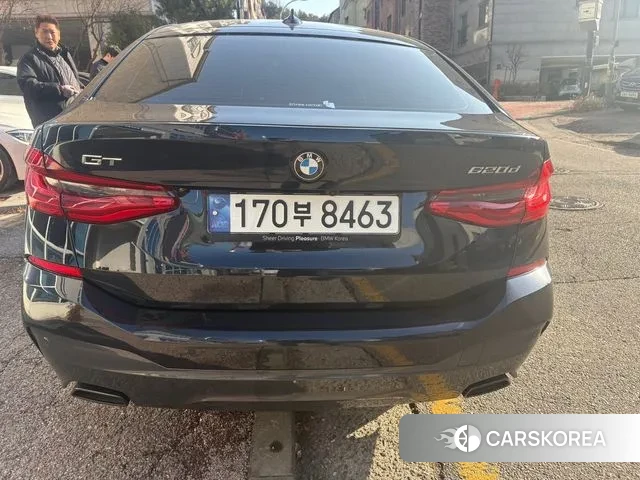 BMW 6 Series GT (G32) 2024 Черный двухцветный из Кореи, фото 4