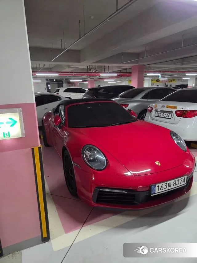 Porsche 911(992) 2024 Красный из Кореи, фото 4