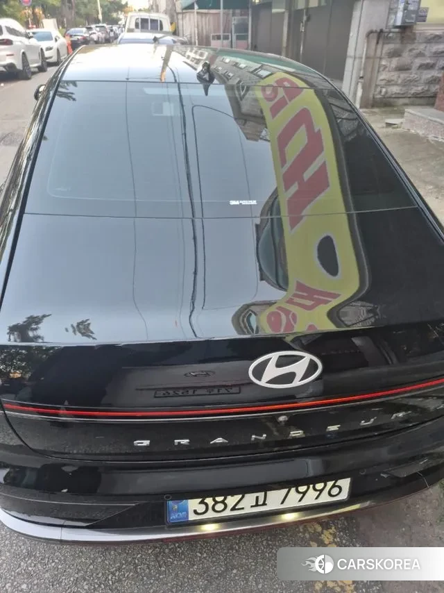 Hyundai Grandeur (GN7) 2023 Черный из Кореи, фото 4