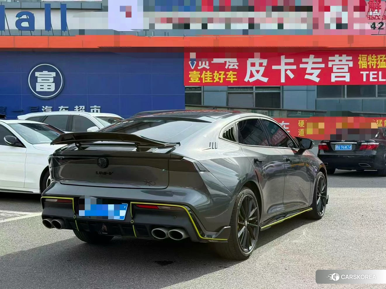Chang'an UNI-V 2022 Темно-серый из Китая, фото 4