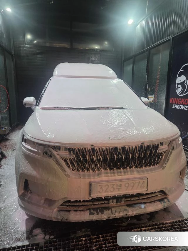 Kia Carnival 4th generation 2022 Белый из Кореи, фото 4