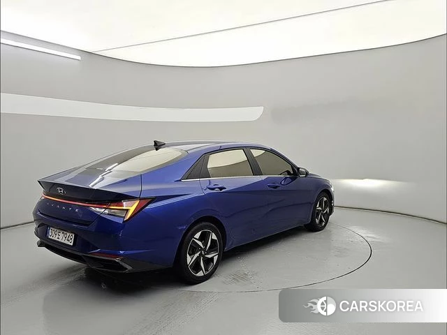 Hyundai Avante (CN7) 2020 Синий из Кореи, фото 4