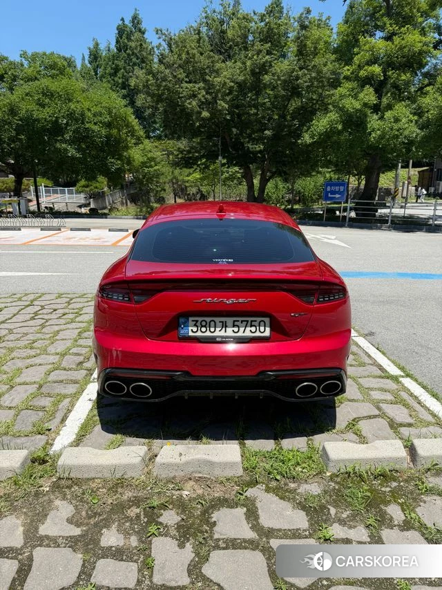Kia Stinger Meister 2021 Красный из Кореи, фото 4