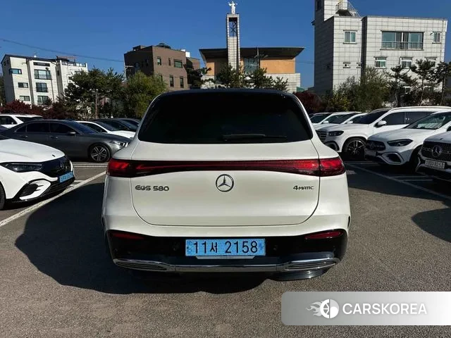 Mercedes-Benz EQS SUV X296 2023 Белый из Кореи, фото 6