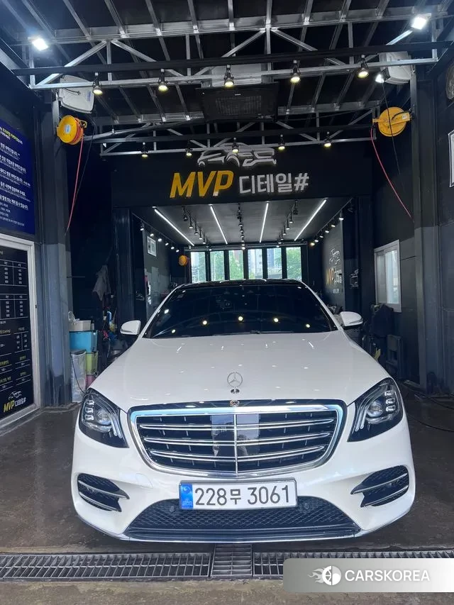 Mercedes-Benz S-Class W222 2018 Белый из Кореи, фото 4