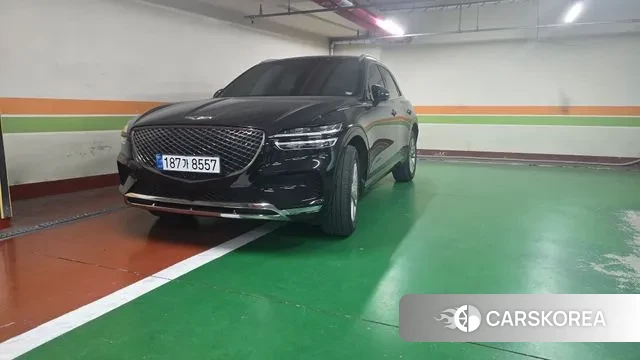 Genesis GV70 2021 Черный из Кореи, фото 4