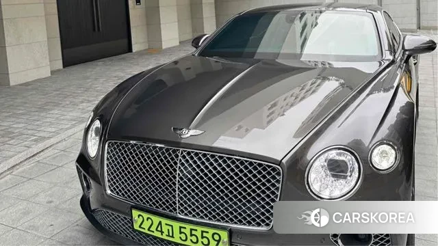 Bentley Continental GT 3rd Generation 2019 Серый из Кореи, фото 4