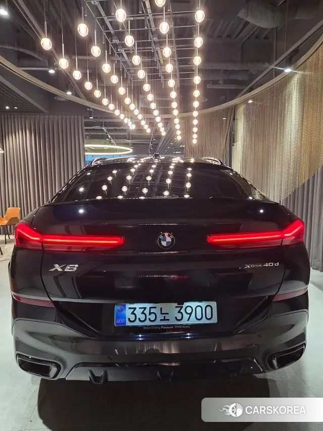 BMW X6 (G06) 2025 Черный из Кореи, фото 4