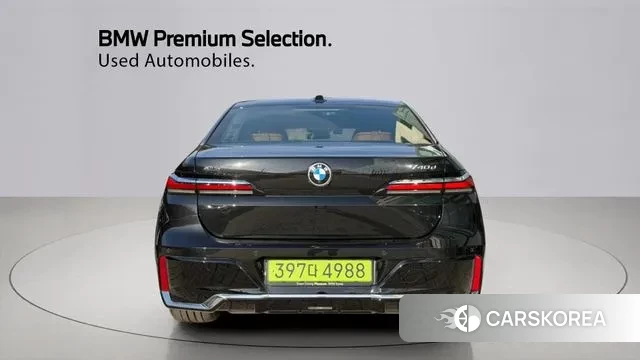 BMW 7 Series (G70) 2025 Черный из Кореи, фото 4