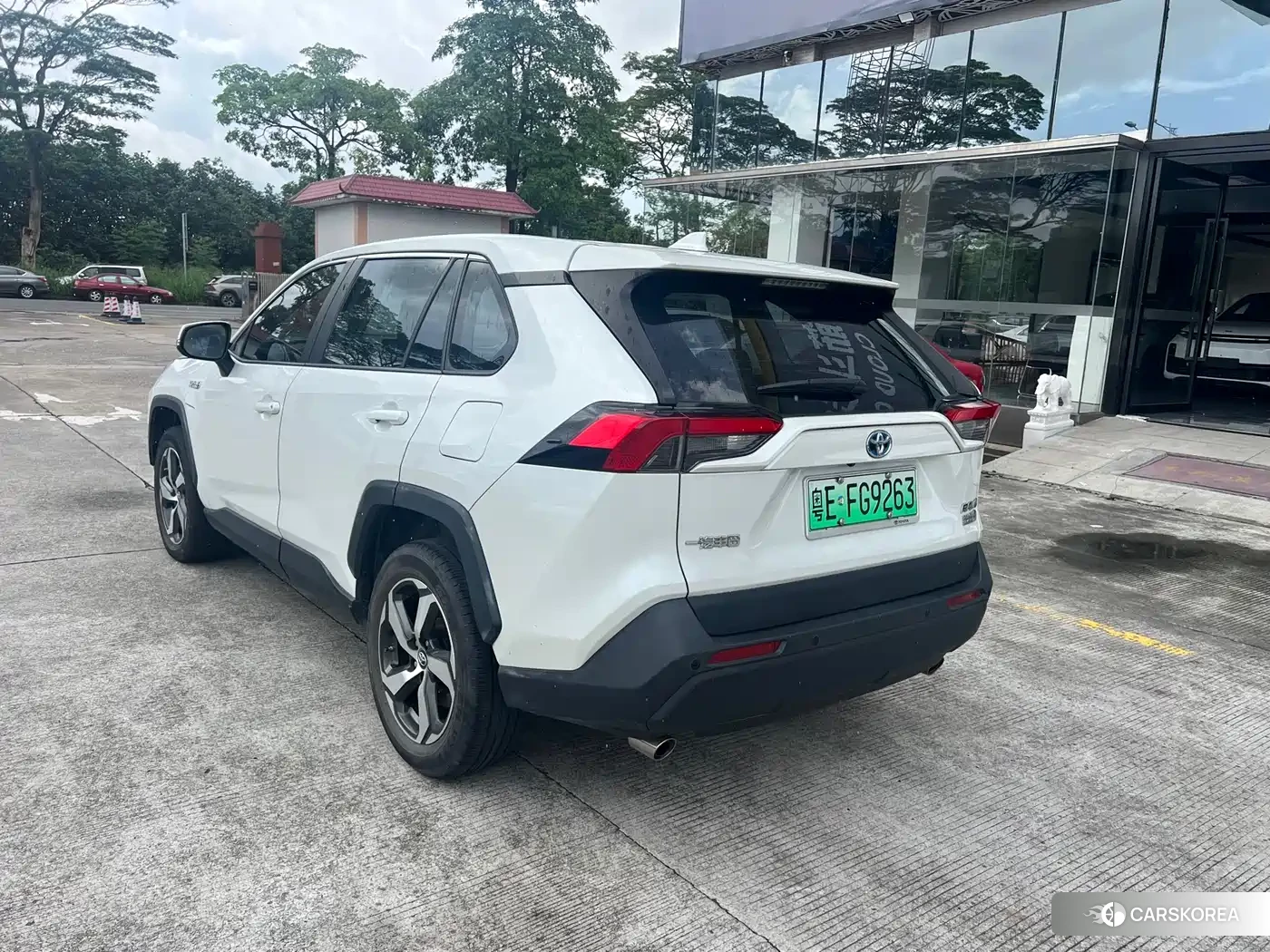 Toyota RAV4 Rongfang Dual Engine E+ 2022 Белый из Китая, фото 4