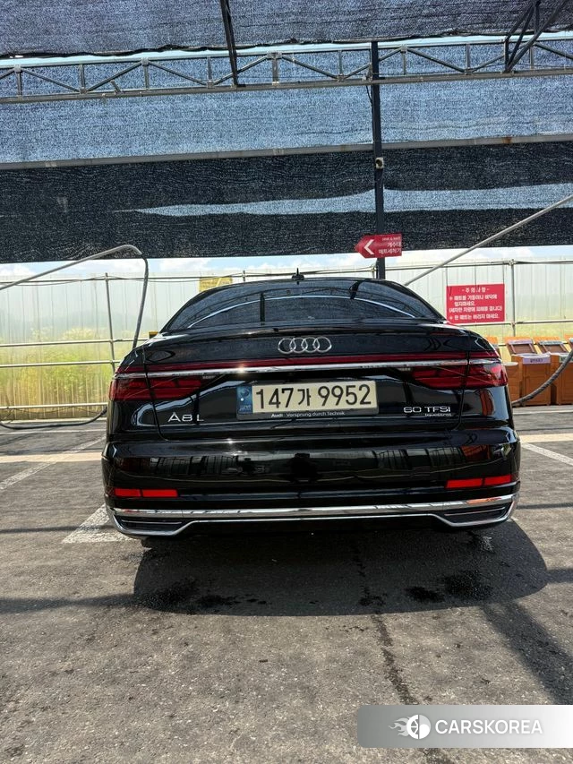 Audi A8 (D5) 2021 Черный из Кореи, фото 4