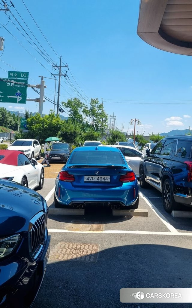 BMW M2 (F87) 2018 Синий из Кореи, фото 4