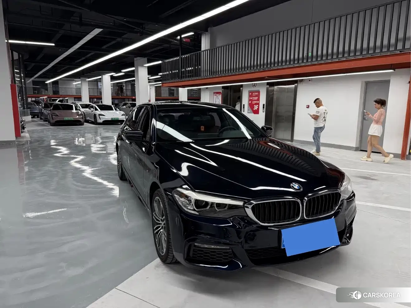 BMW 5 series 2018 Черный из Китая, фото 6