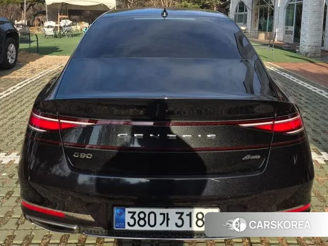 Genesis G90 (RS4) 2022 Черный из Кореи, фото 4